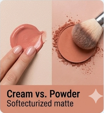 Cream vs. Powder Softecturized Matte