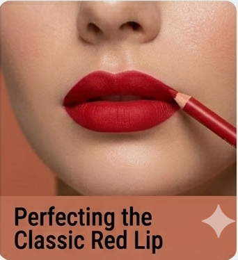 Perfecting the Classic Red Lip